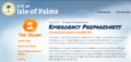 Screenshot of Isle of Palms Emergency Preparedness