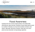 Screenshot of Kiawah Island Flood Awareness