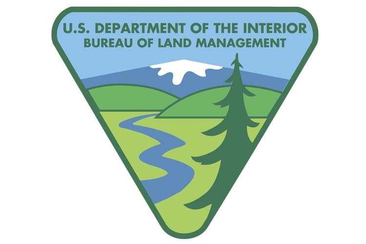 Department of the Interior Bureau of Land Management Logo